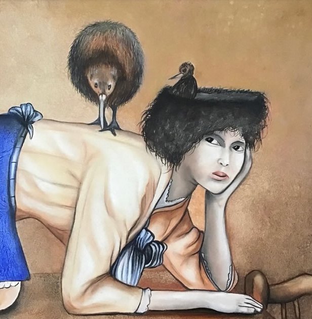 Gare au kiwi 50x50  cm